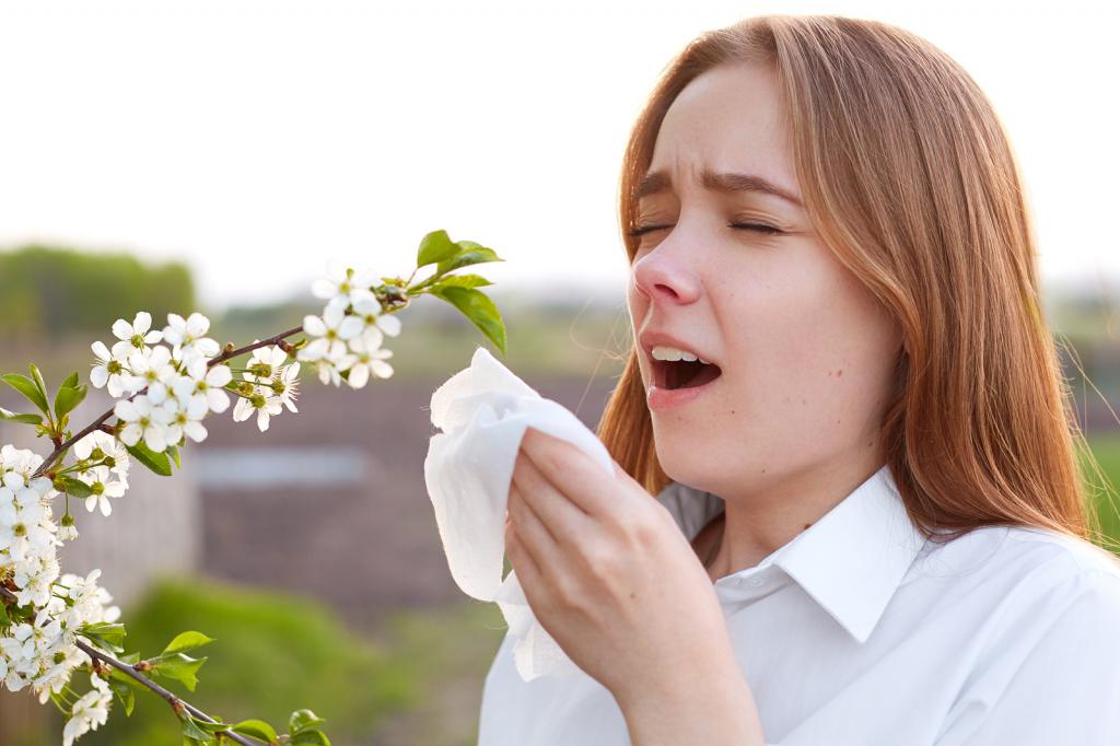 Капли в глаза при аллергии на пыльцу